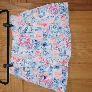 Lilly Pulitzer Sea to Shining Sea Skort